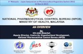 NATIONAL PHARMACEUTICAL CONTROL … AN OVERVIEW By: Siti Aida Abdullah Deputy Director, Centre for Organisational Development, National Pharmaceutical Control Bureau (NPCB) WHO Collaborating