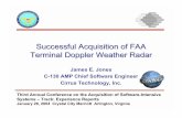 Successful Acquisition of FAA Terminal Doppler Weather Radar ·  · 2004-01-28Successful Acquisition of FAA Terminal Doppler Weather Radar James E. Jones ... Example Project Current