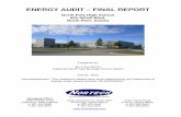 ENERGY AUDIT – FINAL REPORT - Alaska Energy Efficiency · obtain project-specific quotes or bids from local vendors before ... placing vending machines on ... RS Consulting Energy