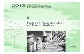 Rules for Construction of Power Boilers - BSB Edge · I RULES FOR CONSTRUCTION OF POWER BOILERS ASME Boiler and Pressure Vessel Committee on Power Boilers AN INTERNATIONAL CODE 2013