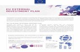 EU EXTERNAL INVESTMENT PLAN - oecd.org External Investment Plan.pdf · EUROEAN UNION BUSINESS ENVIRONMENT AND INVESTMENTS IN FRAGILE COUNTRIES: EU EXTERNAL INVESTMENT PLAN The European