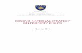Kosovo National Strategy on Property Rights - Ballina · SIDA Swedish International Development Cooperation Agency ... Under the former regime’s laws, ... 6 KOSOVO NATIONAL STRATEGY