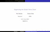 Organizing the Global Value Chain - mysmu.edu Value Chain Slides.pdfI Why does the rm not bring thewholeproduction process ... How does the value of production up to ... Pol Antr as