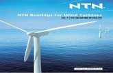 NTN Bearings for Wind Turbines types of bearings are used for the rotor mainshaft. NTN provides bearings with high reliability and long service lives based on the application conditions.