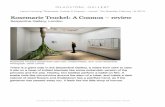Laura Cumming, “Rosemarie Trockel: A Cosmos – … 3RT_Guardian...Fly me to the moon, 2011 by Rosemarie Trockel in collaboration With Günter Weseler ... Microsoft Word - RT_Guardian_Feb162013.docx