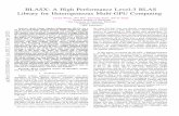 BLASX: A High Performance Level-3 BLAS Library for ... · Library for Heterogeneous Multi-GPU Computing ... cuBLAS-XT, SuperMatrix, MAGMA ... level-3 BLAS library for heterogeneous