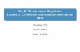 Unit 6: Simple Linear Regression Lecture 3: Confidence …tjl13/s101/slides/unit6lec3H.pdf · Unit 6: Simple Linear Regression Lecture 3: ... Conﬁdence interval for the average
