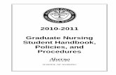 2010-2011 Graduate Nursing Student Handbook, Policies, and Procedures ·  · 2017-01-182010-2011 Graduate Nursing Student Handbook, Policies, and Procedures ... MSN Course Rotation
