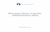 Housing Choice Voucher Administrative Plan · Housing Choice Voucher Administrative ... 13.7.1 HUD-Veterans Affairs Supportive Housing ... who allege they have encountered discrimination