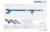 Wall-Mounted Slewing Jib Crane WSK GWL - Pfaff …MA_WSKGWL_EN...Wall-Mounted Slewing Jib Crane WSK GWL ... Part A – Operating ... hoisting class and loading group according DIN