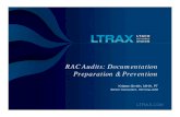 RAC Audits: Documentation Preparation & Prevention · RAC Audits: Documentation Preparation & Prevention. ... SOAP format Updated ... Send electronically or paper copy within stated