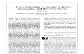 From Columbus to Acosta: Science, Geography, and the …sites.utexas.edu/butzer/files/2017/07/Butzer-1992-Before_Afte_1492... · From Columbus to Acosta: Science, Geography, and the