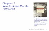 Chapter 6 Wireless and Mobile Networks - ece.utah.eduece6962-003/chen-slides/Chapter6_part1_tentativ… · 6: Wireless and Mobile Networks 6-1 Chapter 6 Wireless and Mobile Networks