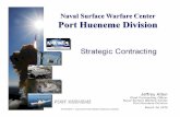 StrategicContracting [Read-Only] - Naval Sea … Beckler Det. Contract Specialist Margaret Best WS Contract Admin Specialist Barbara Contreras Contract Specialist Vacant Contract Specialist