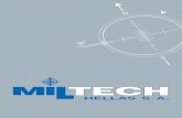 ent016786 20selido 1 220115 - Miltech Hellas · 3 The president’s message Miltech Hellas is a Hellenic company, established in 1997 in order to cover the needs for small-medium