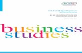 CCEA GCSE Specification in Business Studies This booklet contains CCEA’s General Certificate of Secondary Education (GCSE) Business Studies for first teaching from September 2009.
