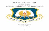 AFROTC FIELD TRAINING MANUAL - The Citadel · AFROTC FIELD TRAINING MANUAL HQ AFROTC/DO January 2013 . 2 ... Field Training is a mandatory program for all individuals qualified to