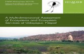 A Multi-dimensional Assessment of Ecosystems and …lib.icimod.org/record/32768/files/WP2017_20.pdf · NTFP Non-Timber Forest Product ... poor and vulnerable mountain communities
