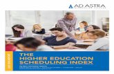 THE HIGHER EDUCATION SCHEDULING INDEX - … Astra Inormation Systems aais.com JULY 2016 REPORT THE HIGHER EDUCATION SCHEDULING INDEX 4 METHODOLOGY The HESI database is populated through
