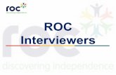 ROC Interviewers - ARC  · PDF file• Interviewers! • Advantages ... TRANSITIONS ANIMATIONS Font A SLIDE SHOW ... Ready: 3 documents waiting Printer Properties