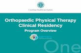 Orthopaedic Physical Therapy Clinical Residency Physical Therapy ... functional movement assessment, and ... Sueki/Brechter, Orthopedic Rehabilitation Clinical Advisor