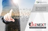 ERP Business Solution for FMCG / Inventory Based ... · ERP Business Solution for FMCG / Inventory Based / Manufacturing Companies. ... Why Business needs BizNext ERP? 3 ... Business