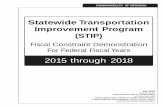 Statewide Transportation Improvement Program (STIP) · Statewide Transportation Improvement ... and a portion of the state of Maryland that forms the National ... VDOT 2015 Estimated