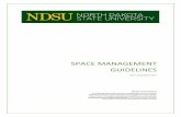 Space management guidelines - ndsu.edu · Goals of Space Management Guidelines ... private office or open-office ... B. Office layout sample 1. The Design Guidelines provide some