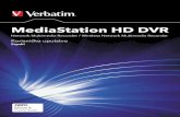 MediaStation HD DVR - verbatim-europe.com¬pj j p p kacije / Vreme snimanja video zapisa i kapacitet 34 ... Podržani formati DivX titlova: ... video uređajima i svojim stonim ili