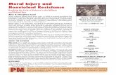 Moral Injury and Nonviolent Resistance - injury nonviolent... · PDF fileMoral Injury and Nonviolent Resistance Breaking the Cycle of Violence in the Military and Behind Bars Alice