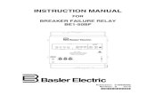 Instruction Manual for BE1-50BF - etouches · Maximum continuous current: 5 A for sensing range of 0.25 to 2.0 A; 10 A for sensing range = ... Instruction Manual for BE1-50BF Basler