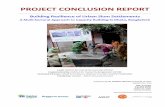 PROJECT CONCLUSION REPORT - HARB - …harbureau.org/downloads/HFH-Final-Report.pdfPROJECT CONCLUSION REPORT _____ Building Resilience of Urban Slum Settlements A Multi-Sectoral Approach
