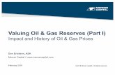 Valuing Oil & Gas Reserves (Part I) - mercercapital.commercercapital.com/assets/Mercer-Capital_Valuing-Oil-Gas-Reserves... · Valuing Oil & Gas Reserves (Part I) ... Mercer Capital