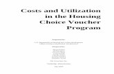 Costs and Utilization in the Housing Choice Voucher … and Utilization in the Housing Choice Voucher ... Utilization Rates in the Housing Choice Voucher Program ... by HUD as of this