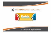 Course Syllabus - Edgenuity Inc. 1 Assignment #1.1 ... eDynamic Learning All Rights ... you’ll learn about how rhetoric influenced the development of democratic and republican ...