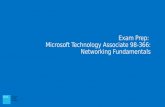 Exam Prep: Microsoft Technology Associate 98-366: …download.microsoft.com/download/1/8/8/1… · PPT file · Web view · 2013-10-04Exam 98-366: MTA Networking Fundamentals (Microsoft