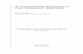 A Computational Evaluation of Case-Assignment Algorithms · PDF fileA Computational Evaluation of Case-Assignment Algorithms ... associated with a language-speci c class of morpho