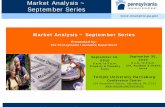 Market Analysis ~ September Series - Pennsylvania Analysis ~ September Series 8 Insurance Commissioner Office of General Counsel O ffice of Chief Counsel Policy Office Communications