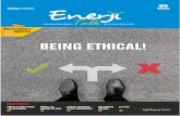 BEING ETHICAL! - Tata Power · BEING ETHICAL! 16 22 28 Ethics: An ... Harish Menon, Kashmira Mewawala, Tripti Roy, Naresh Pinge, Neville Gandhi, Dr. Pramod Deo, ... Promising Profile