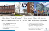 Wittenborg “above & beyond” – these are the things ... · oGerman. Study support when needed. oEnglish!!! oSpoken oAcademic writing oReport writing oE-mails & written communication