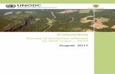Survey of territories affected by illicit crops 2016 ... · Survey of territories affected by illicit crops – 2016 9 List of maps Map 1. Coca crop density in Colombia, 2016 ...
