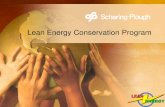 Lean Energy Conservation Program - UPRMgreen.uprm.edu/pres/pres_LBosques.pdfRising awareness & Effective communications • Energy Tips Brochure • Energy Conservation Program Logo