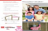 Residential & Light Thermafiber UltraBatt Commercial ... · pink panther production & color specs: 3-process color (m, y, k) or 2-process color (m, k)* note: when printing using only