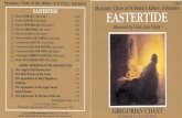 Eastertide for web - Paraclete Press | Christian Books, … COENAM AGNI (8th mode) GOSPEL ANTIPHONS OF THE RESURRECTION The Angel of the Resurrection The Holy Women at the Tomb The