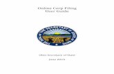 Online Corp Filing User Guide - bsportal.sos.state.oh.usS(2m0yugi4kgmoydlhnsis1it3...Online Corp Filing . User Guide . Ohio Secretary of State . June 2015
