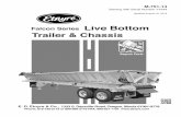 R Falcon Series Live Bottom Trailer & Chassis Series Live Bottom Trailer & Chassis Updated August 16, 2016 1 FALCON LIVE BOTTOM TRAILER PARTS MANUAL HOW TO ORDER PARTS To assure prompt