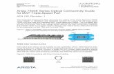 Arista 7500E Series Optical Connectivity Guide for MXP ... · AE Note 150, Revision:1 - Page 1 of 13 ... Published: 10/29/2013 Arista 7500E Series Optical Connectivity Guide for MXP