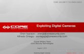 Exploiting Digital Cameras - Core Security · Exploiting Digital Cameras Oren Isacson - oren]at ... Flex is a regex-based tokenizer (Lexical analyzer) The regex implementation is