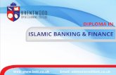 ISLAMIC BANKING FINANCE - BANKING AND FINANCE Broclearning Islamic Banking Finance in a very easy, ... 12 Monthly Instalments: ... The course is assignment based after each course