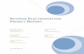 REVERSE ELECTRODIALYSIS’’’’’’’’’’’’’’’ PROJECT’REPORT · determine! the! feasibility of! using reverse ]electrodialysis to! supplement! a! small! portion!